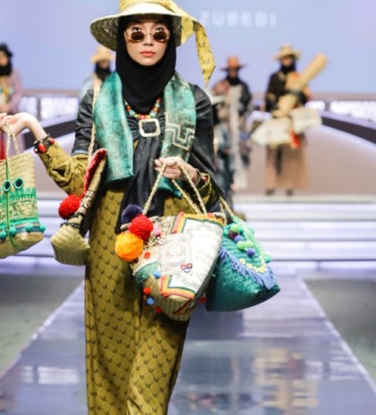 The Purun, Kreasi Tas Bergaya Bohemian Kolaborasi Vivi Zubedi & Pengrajin Banjarbaru