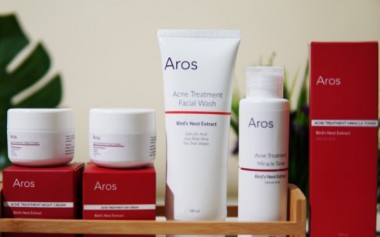 Aros Hadirkan Solusi Masalah  Kulit Berjerawat dengan Formula Bird&rsquo;s Nest Extract