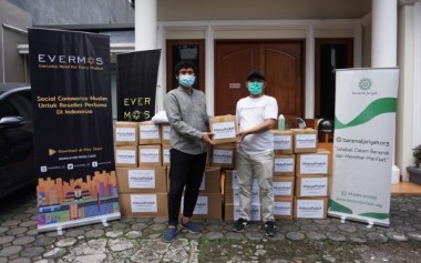 Gerakan #HarusPeduli dan Evermos Bantu Tenaga Medis
