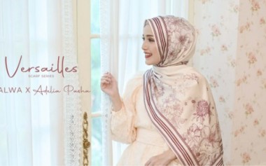 Koleksi Eksklusif Halwa Scarf x Adelia Pasha