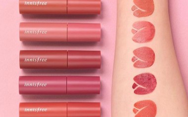My Lips But (So Much) Better In Innisfree Vivid Cotton Ink